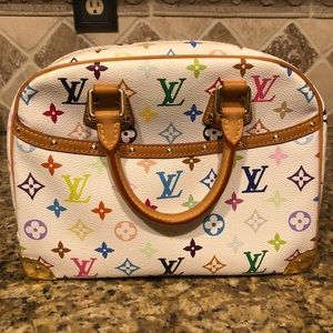 Louis Vuitton multi color Trouville bag